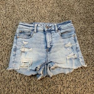 American Eagle Ne(x)t Level High-Waisted Denim Short